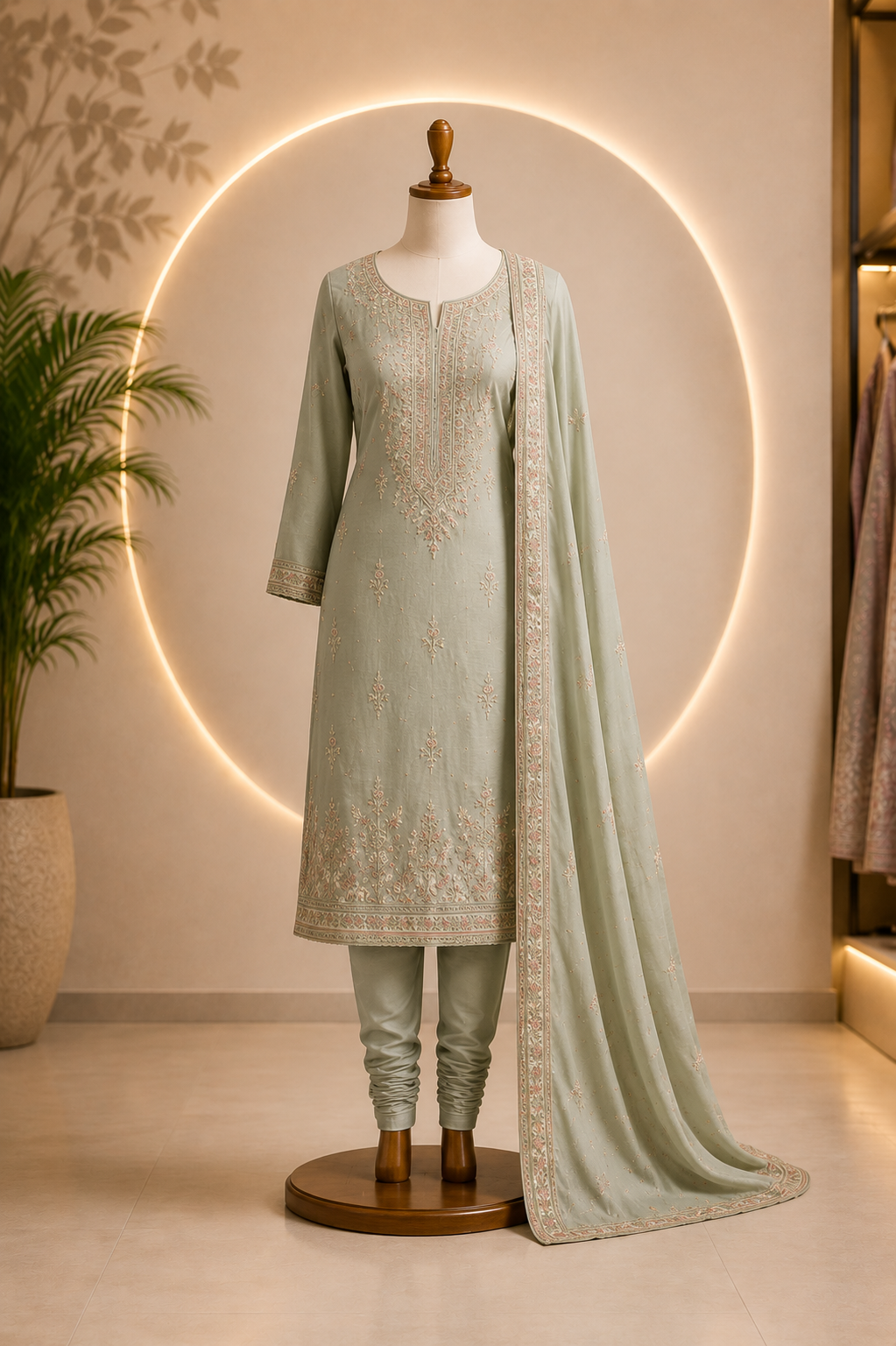 Elegant Designer Churidar