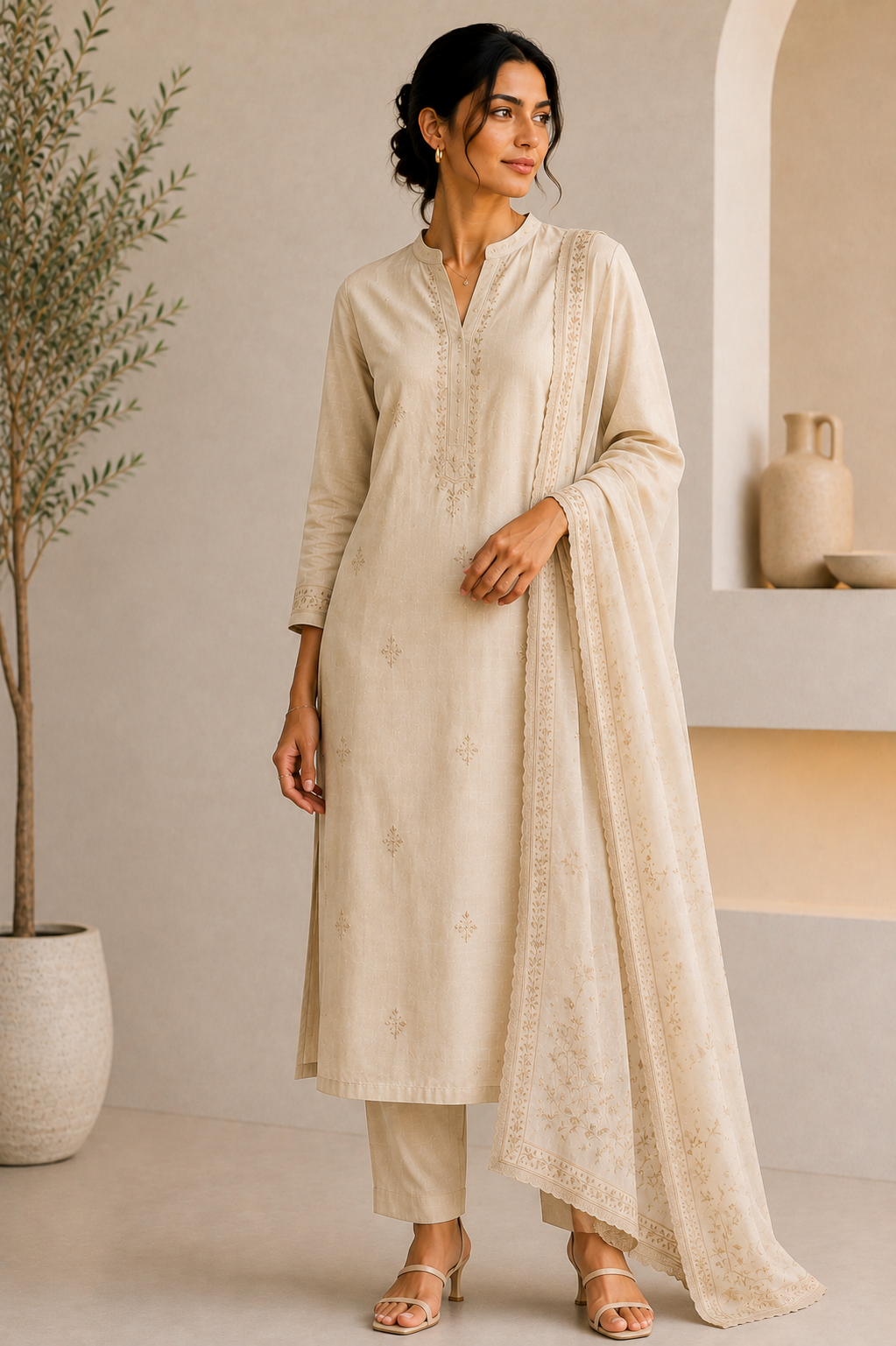 Elegant Cotton Kurti