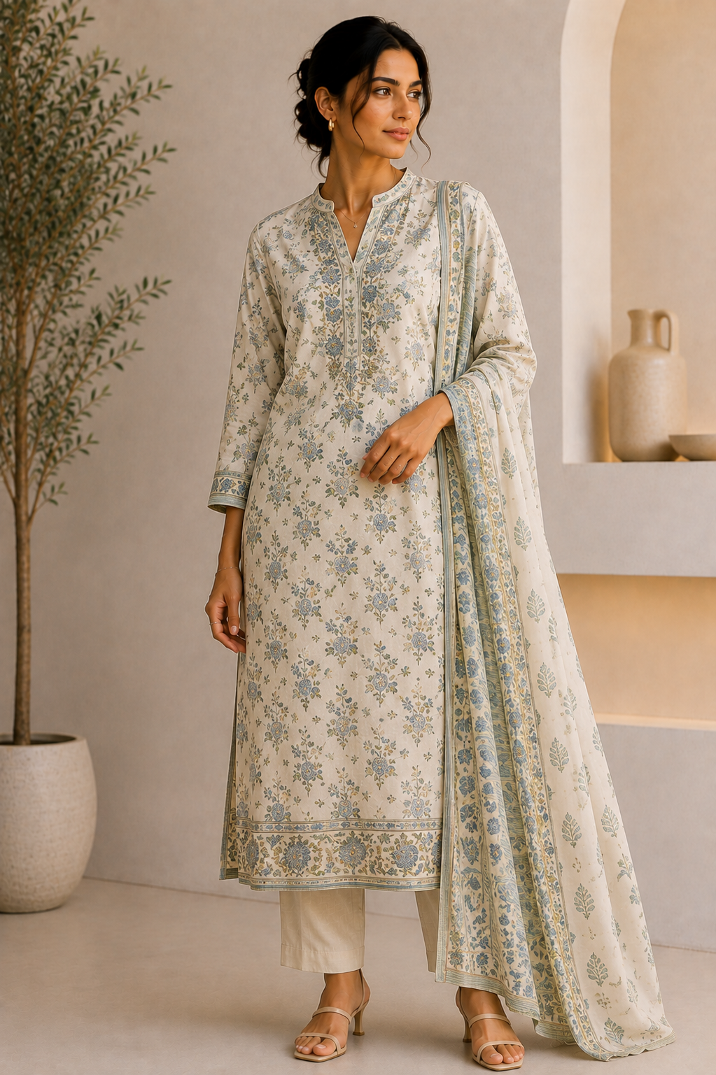 Printed Contemporary Kurti