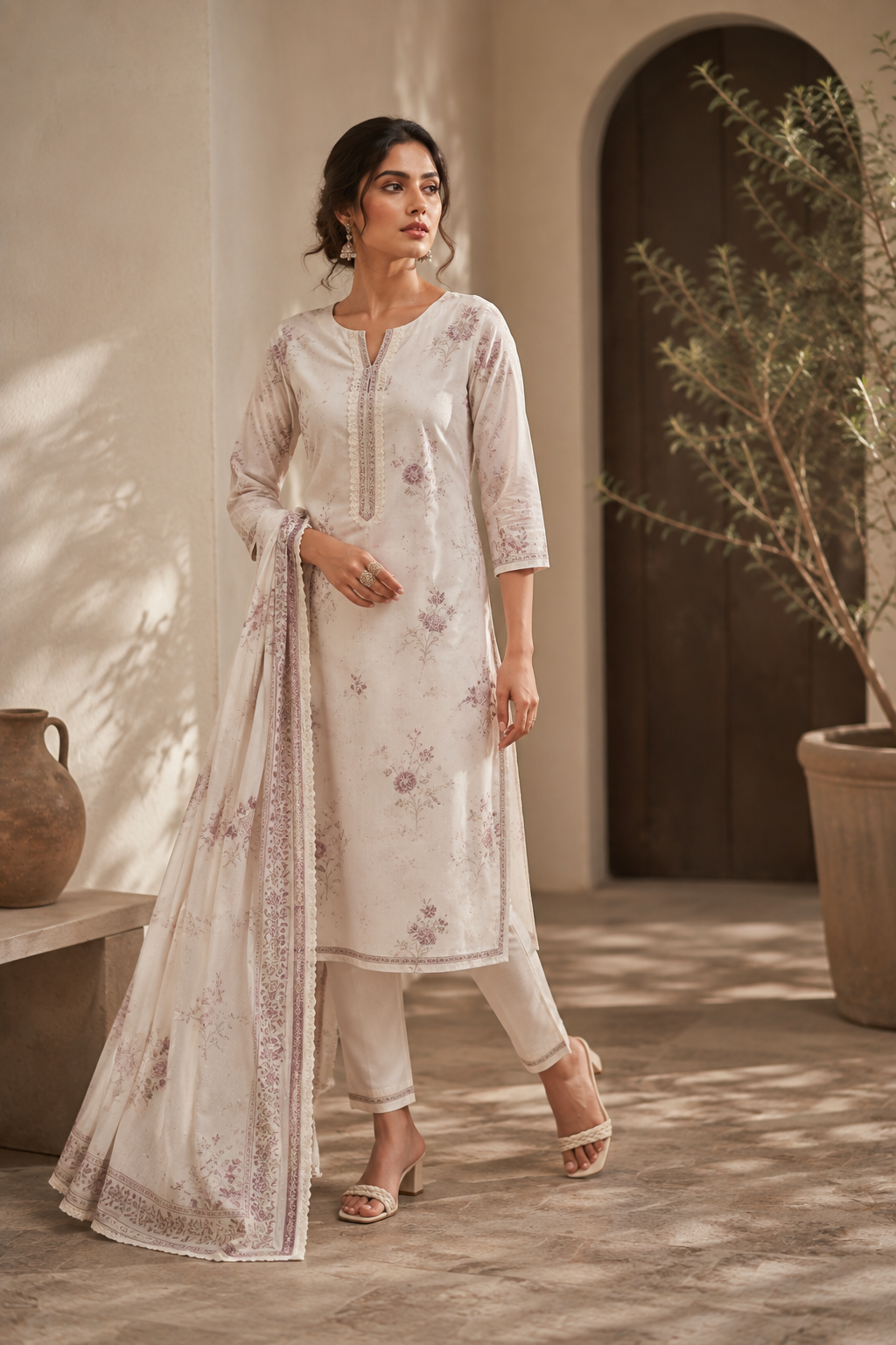 Evara contemporary fashion look
