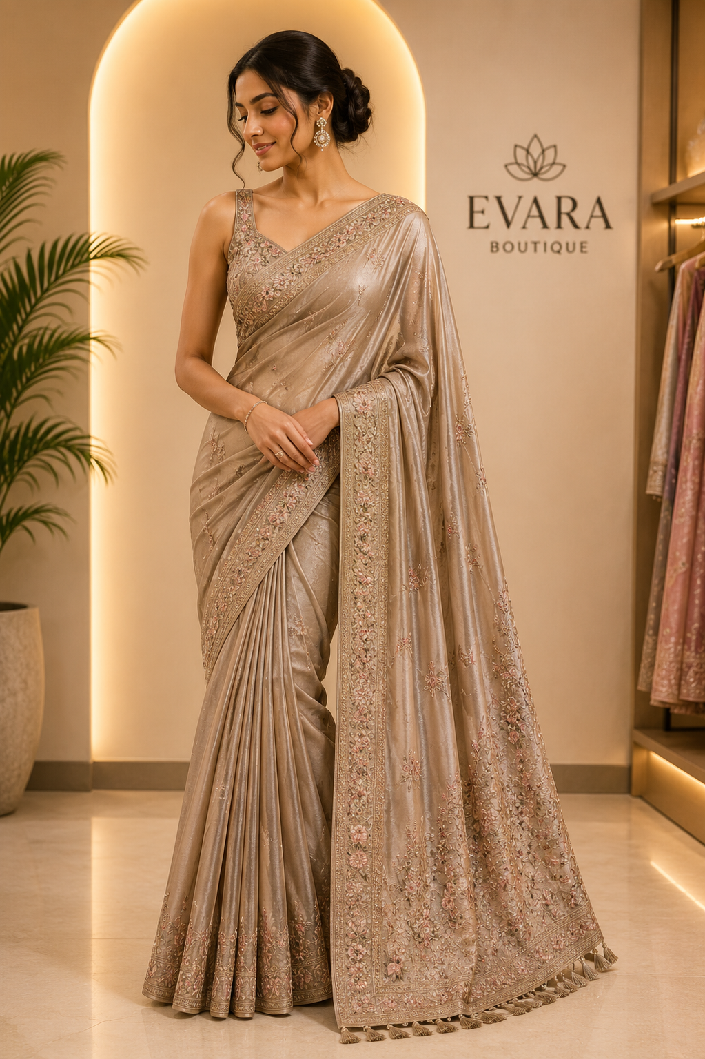 Elegant Designer Saree