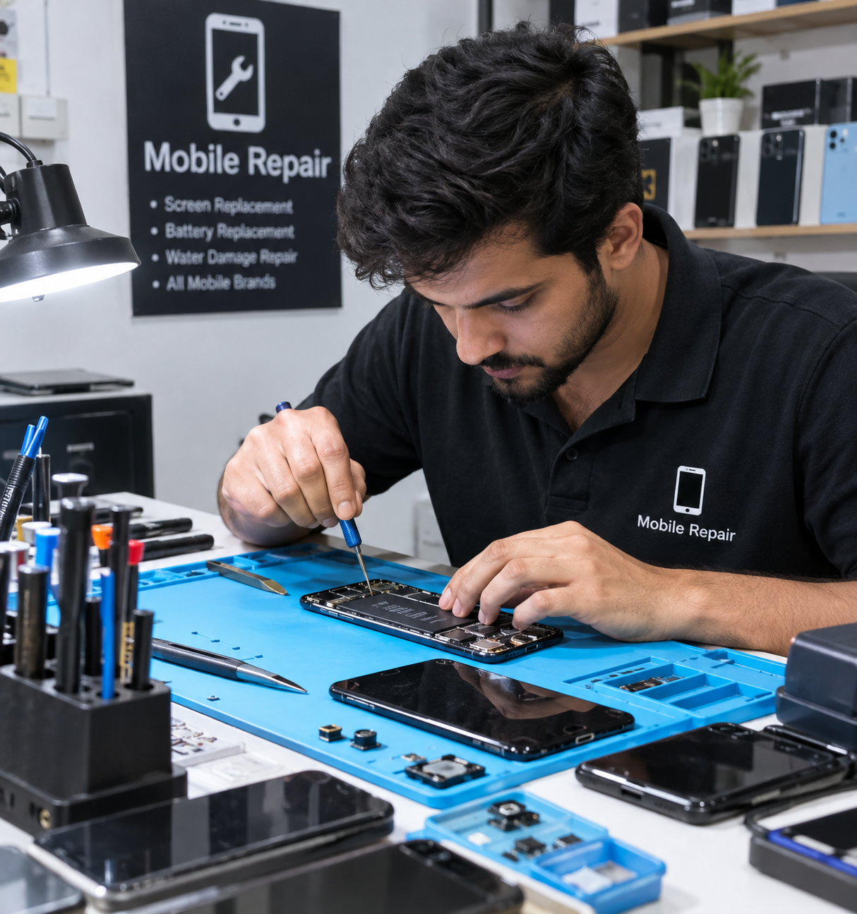 Mobile repair technician